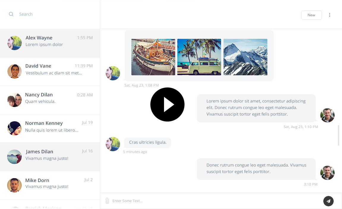 YoBro Chat Box